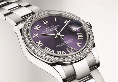 women's blue oyster rolex with diamonds|Rolex datejust 31 white gold.